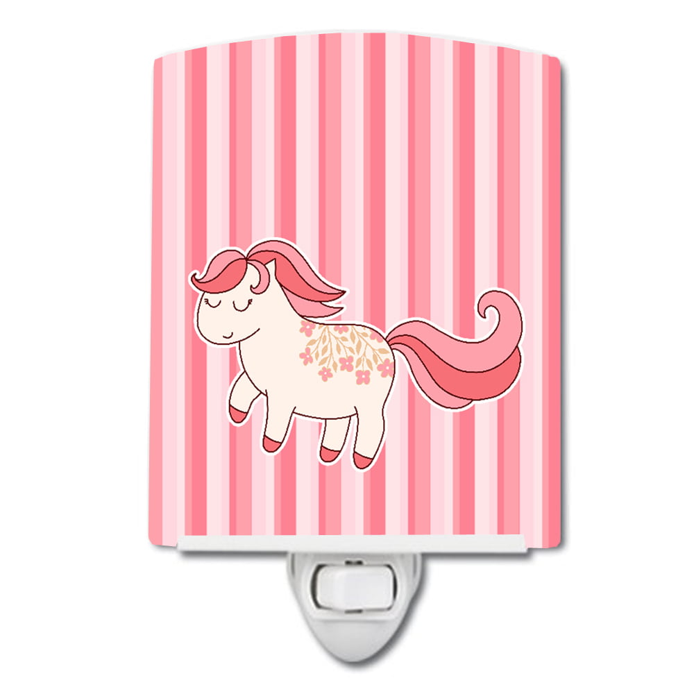 Little Pink Pony Ceramic Night Light