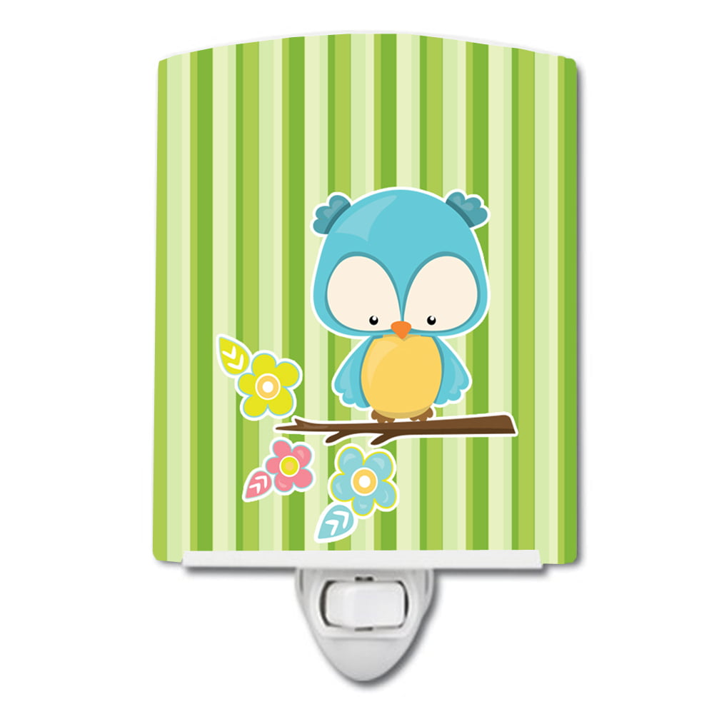BB7092CNL Bird on Branch Ceramic Night Light
