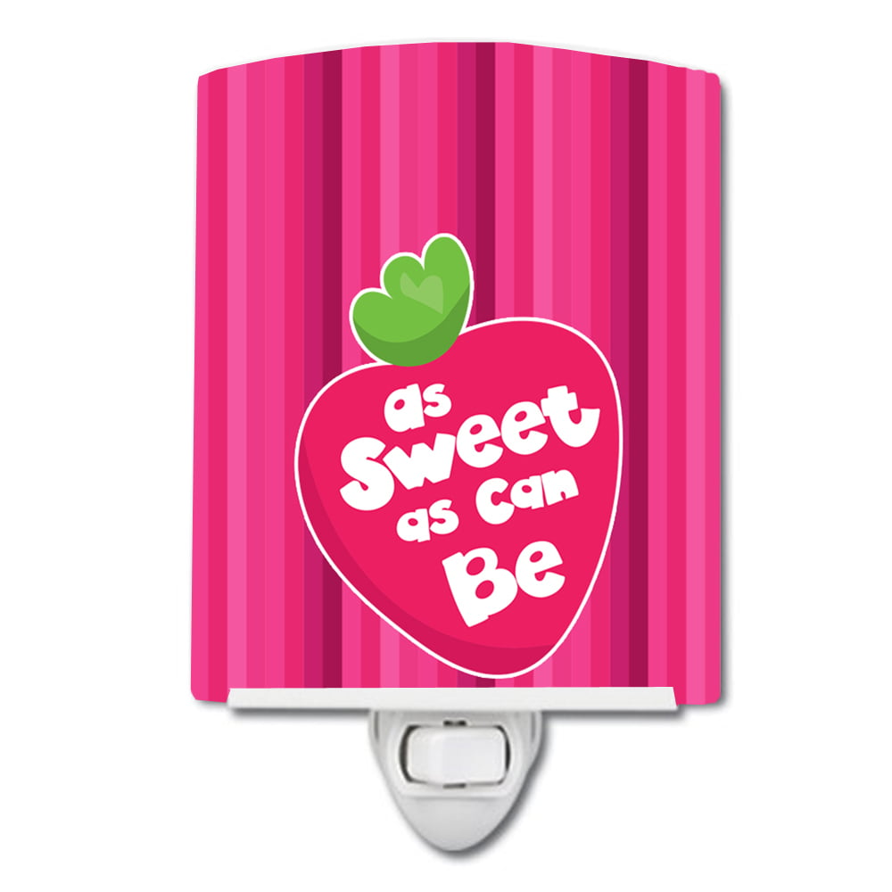 Stawberry As Sweet as Can Be Ceramic Night Light