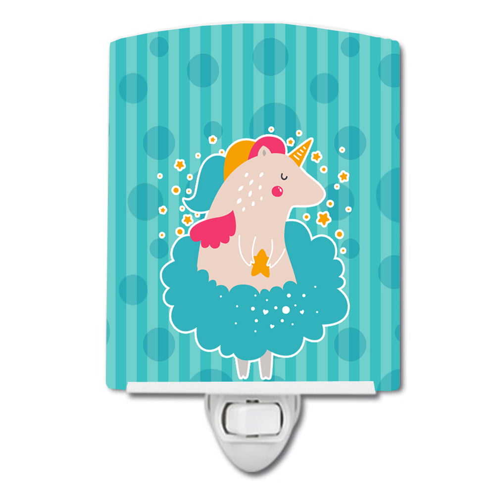 Unicorn Ballerina Ceramic Night Light