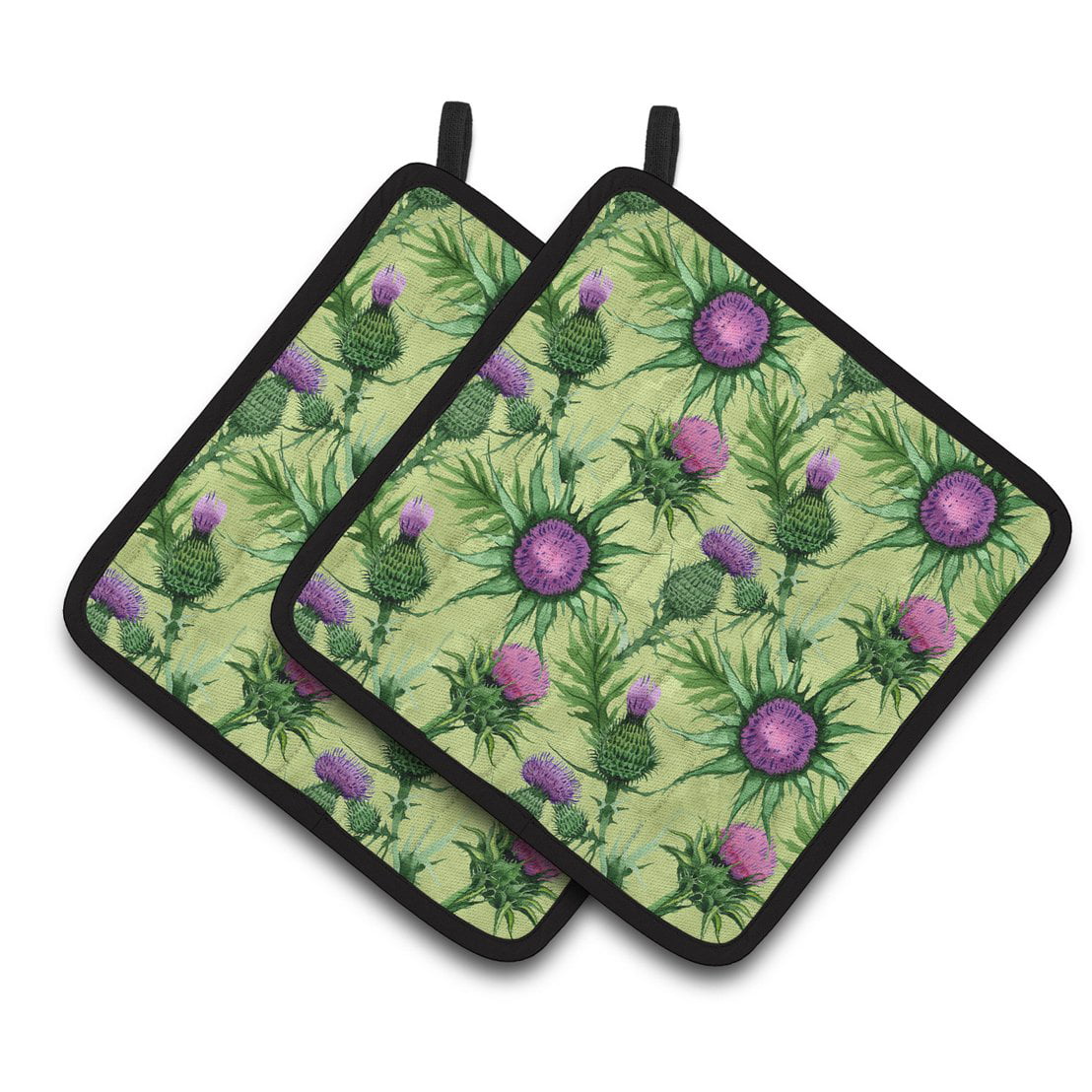 Thistle Pair of Pot Holders