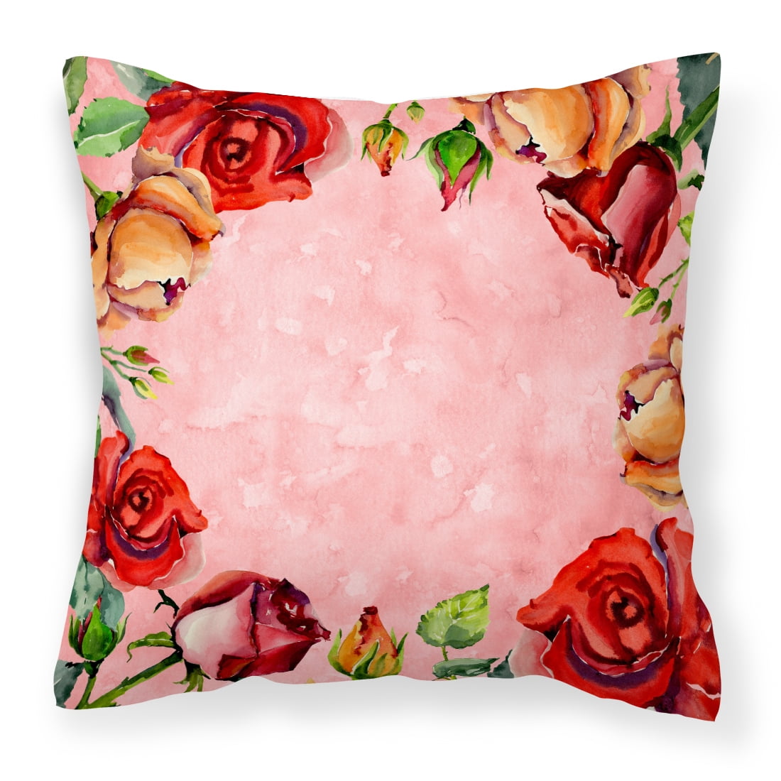 Roses Fabric Decorative Pillow