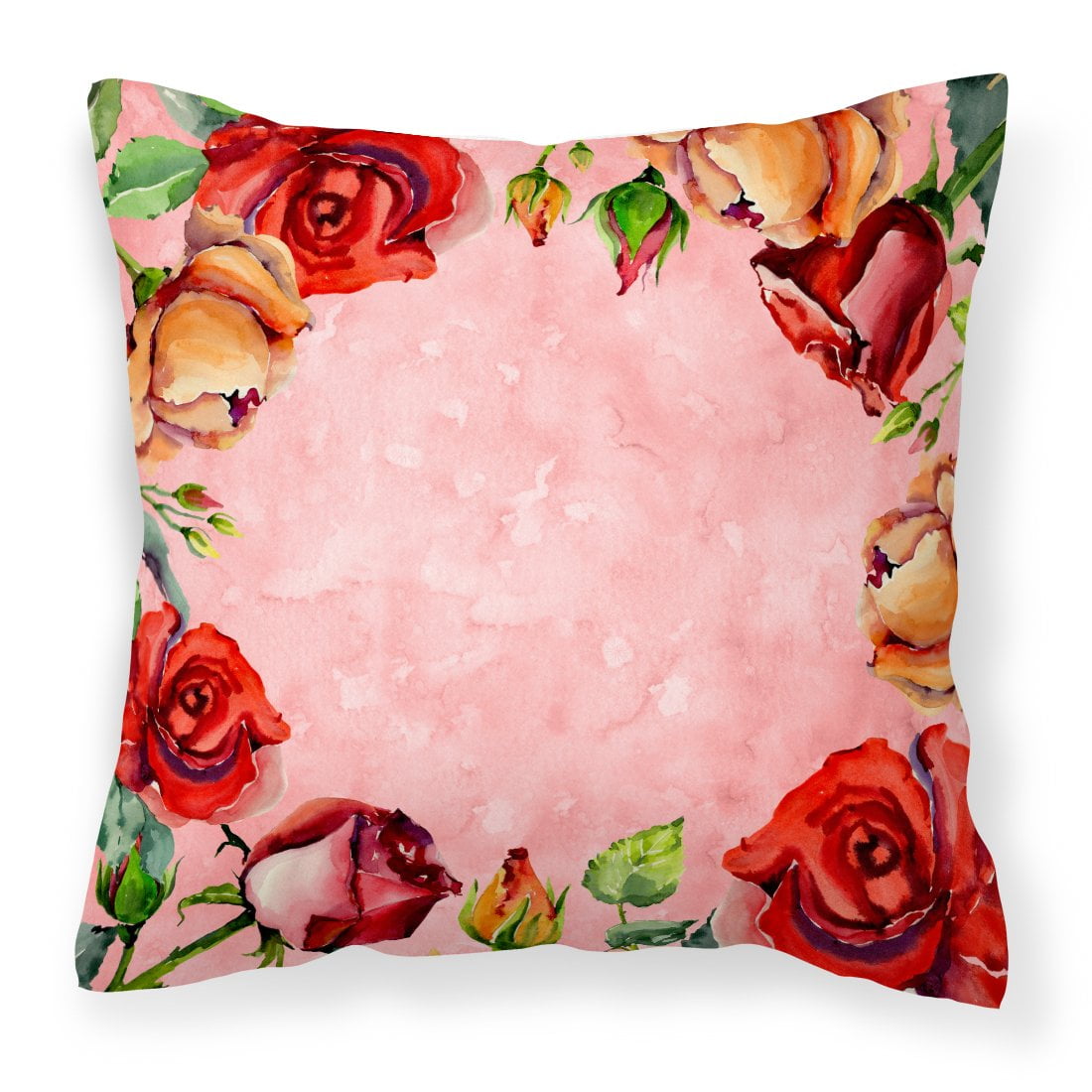 Roses Fabric Decorative Pillow