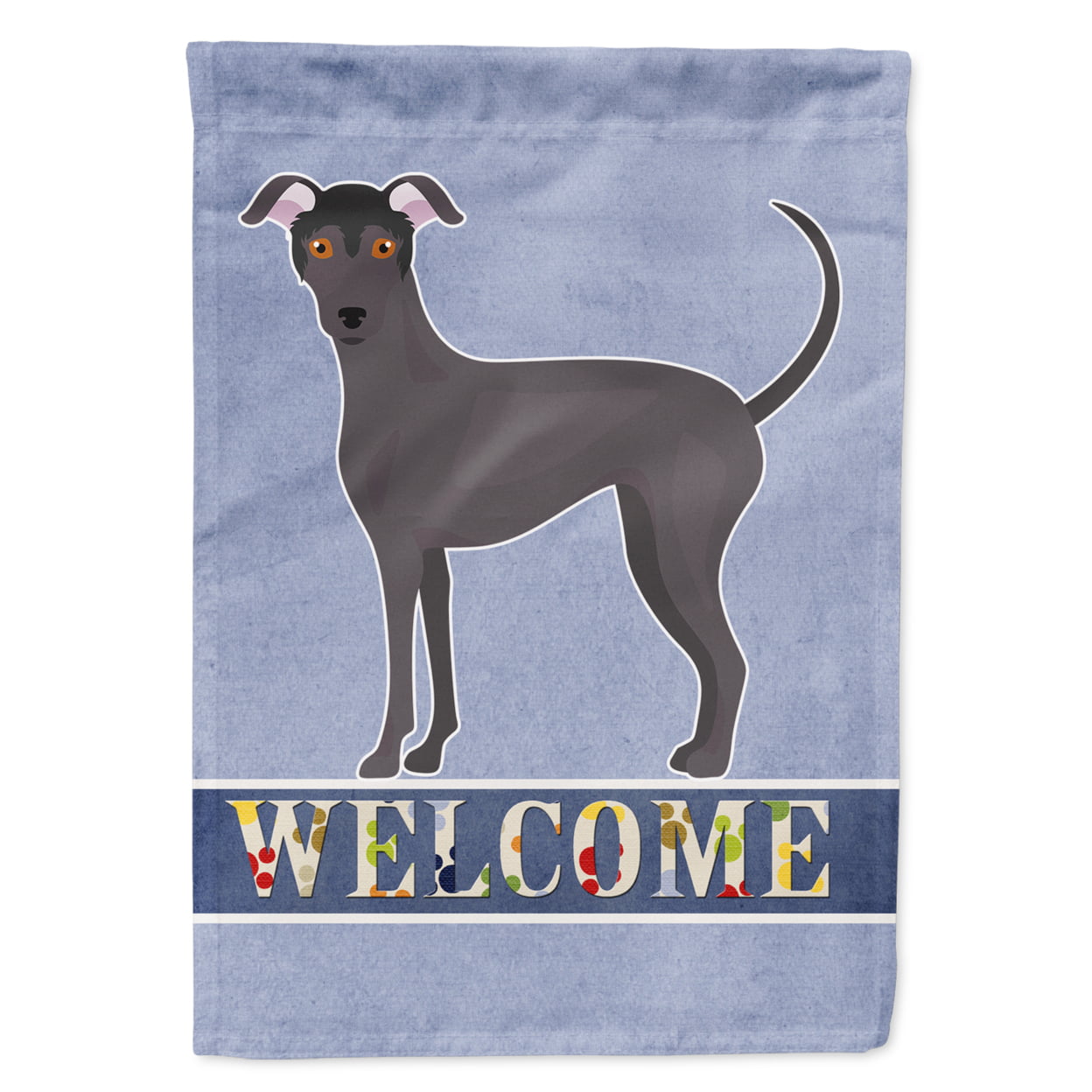 Argentine Pila Dog Welcome Flag Canvas House Size