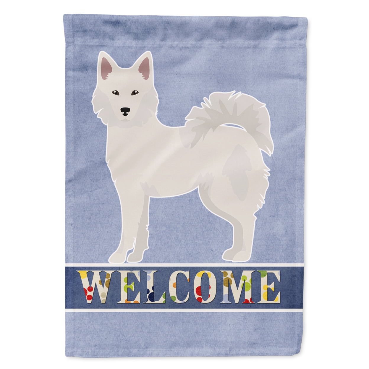 CK3642CHF Danish Spitz Welcome Flag Canvas House Size