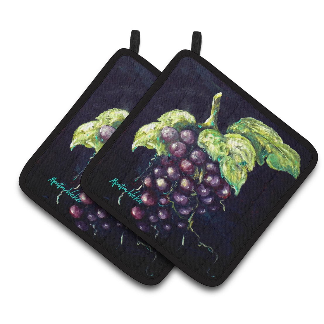 Welchs Grapes Pair of Pot Holders