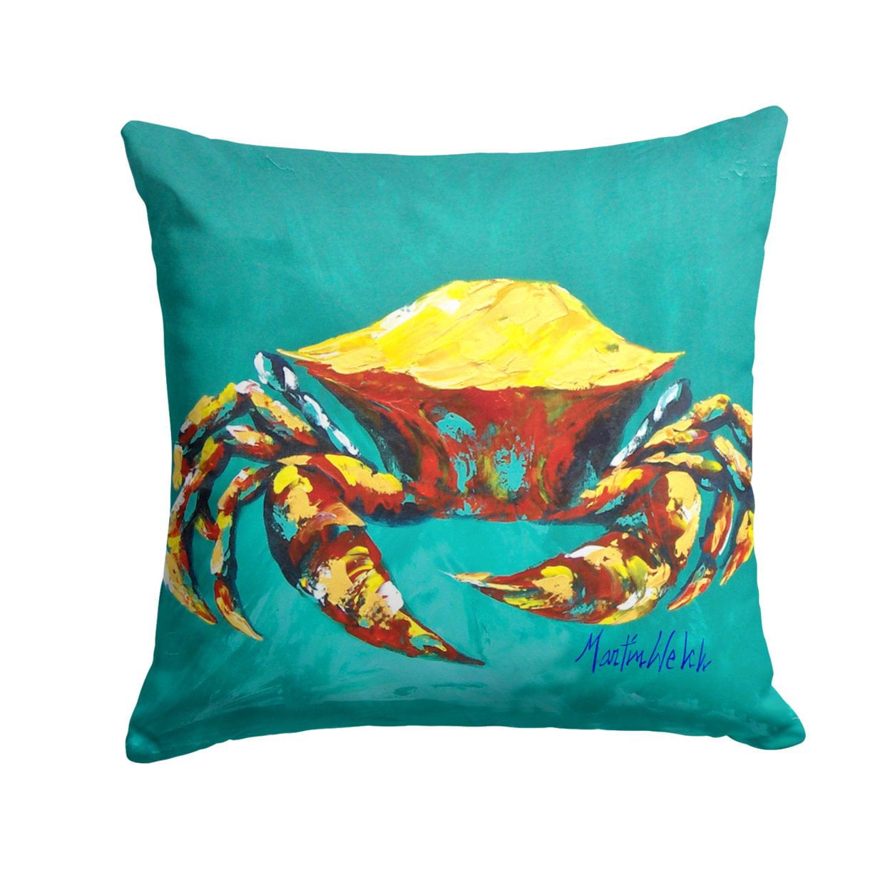 Crab Tunnel Fabric Decorative Pillow