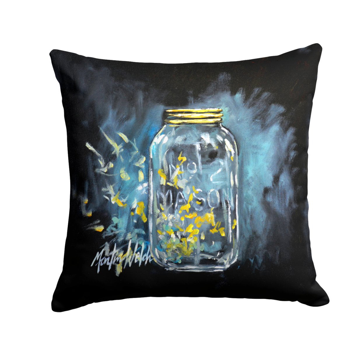 MW1335PW1414 Lightning Bugs Fabric Decorative Pillow