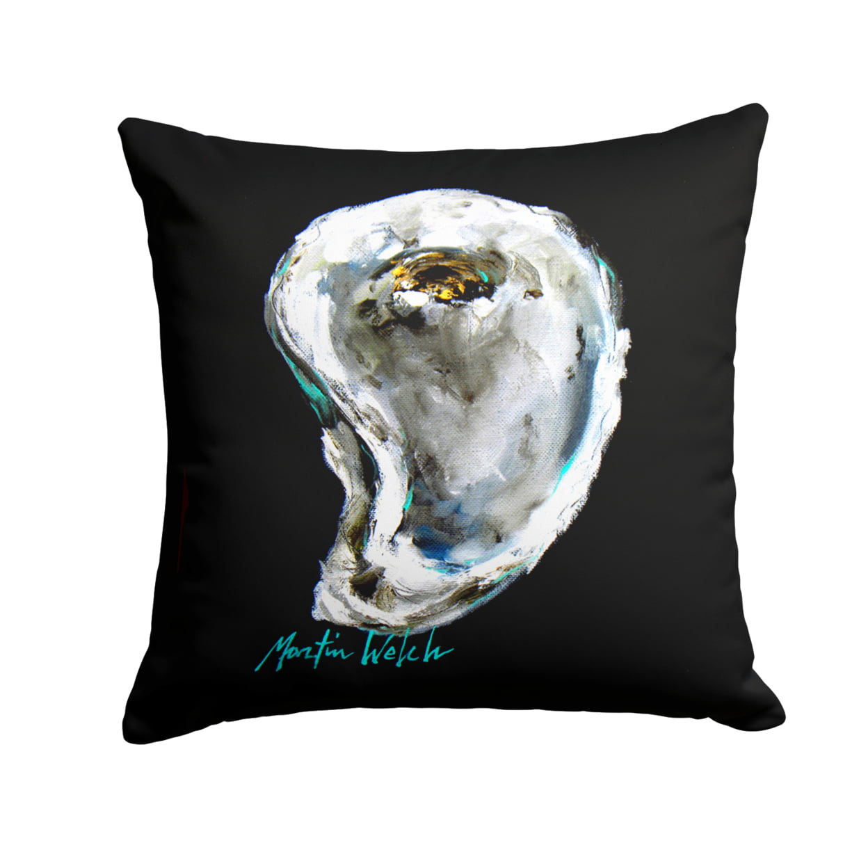 Lucky Oyster Fabric Decorative Pillow