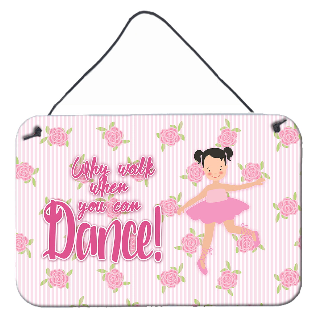 Ballet Pigtails Wall or Door Hanging Prints