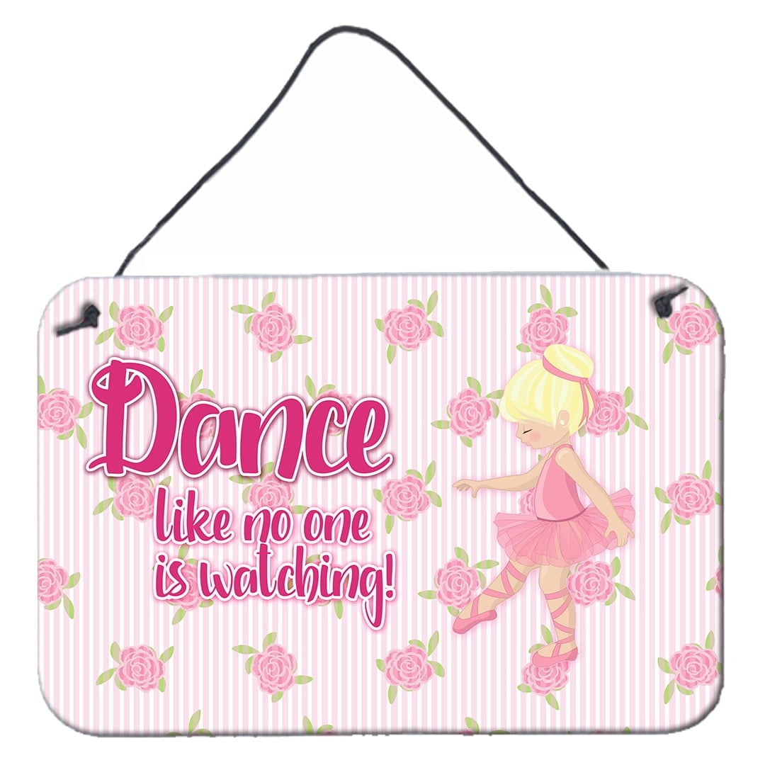 Ballet Dance Blonde Wall or Door Hanging Prints