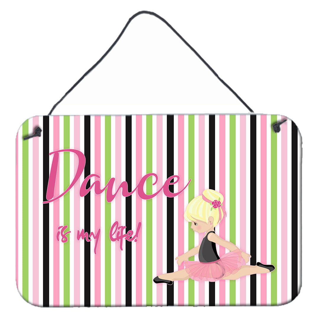 Ballet Dance is My Life Blonde Wall or Door Hanging Prints