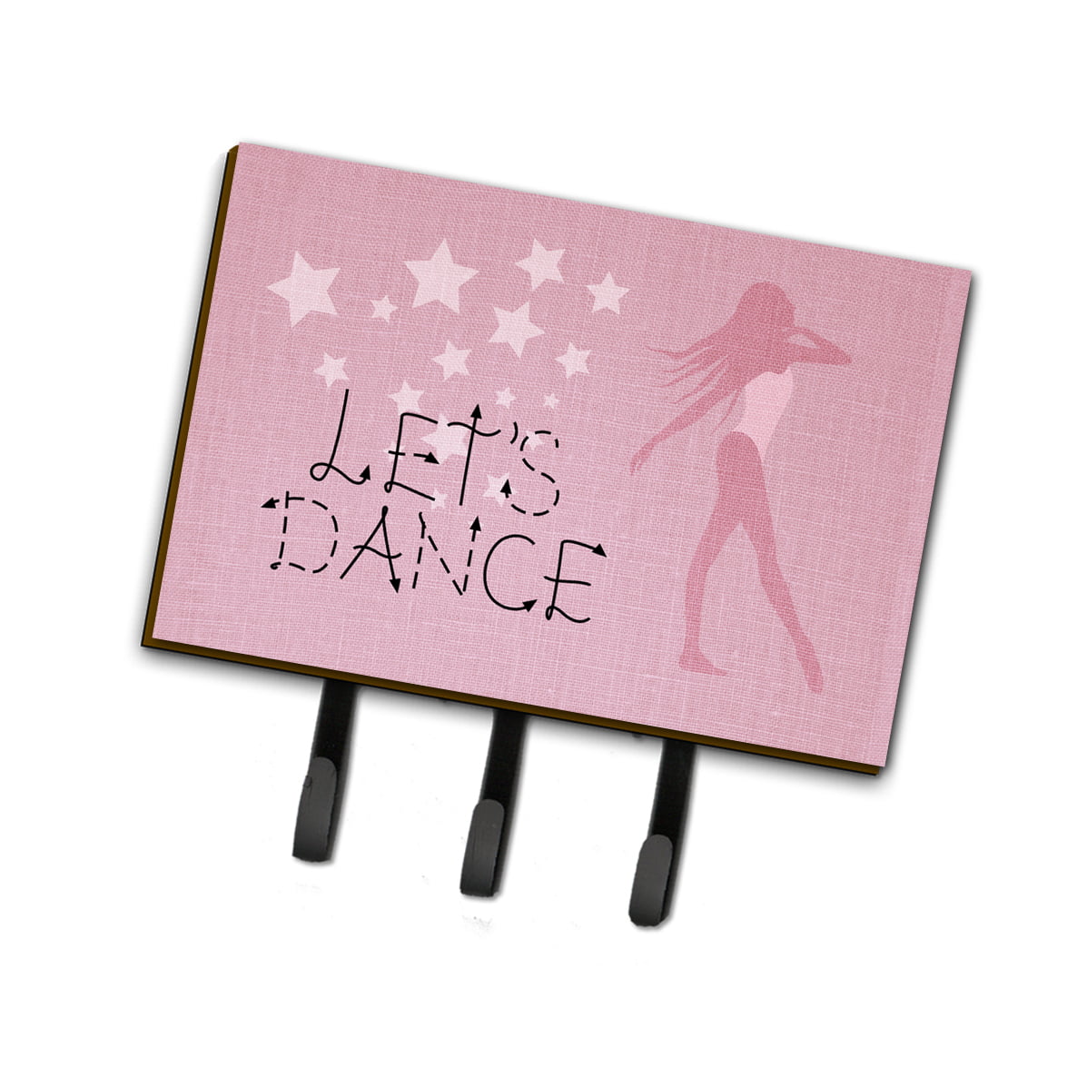 BB5375TH68 Lets Dance Linen Pink Leash or Key Holder