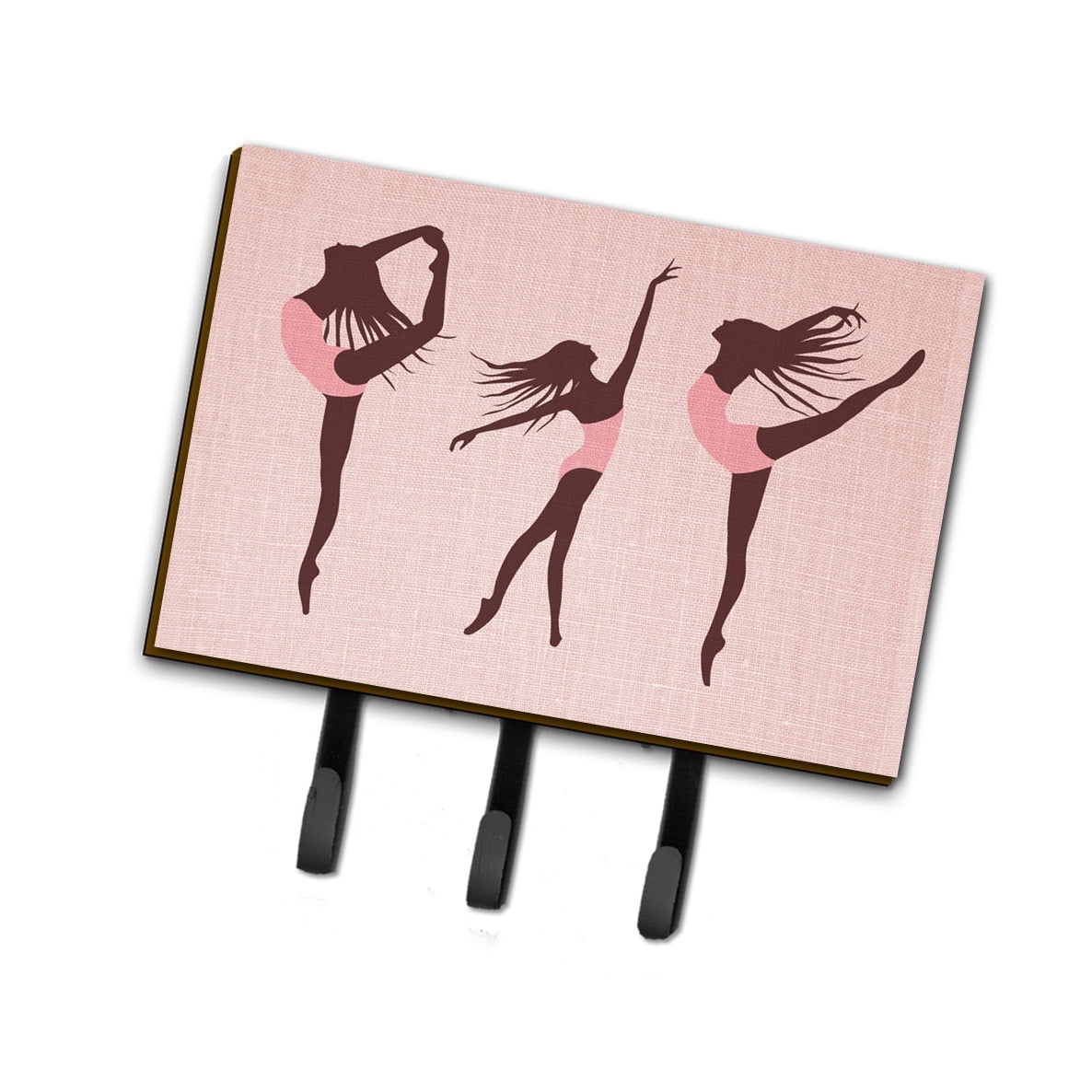 BB5377TH68 Dancers Linen Pink Leash or Key Holder