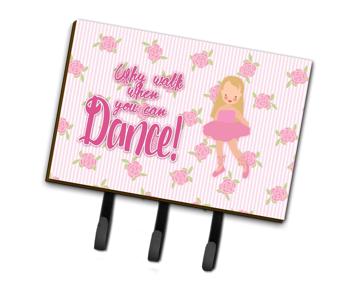 BB5387TH68 Ballet Long Blonde Hair Leash or Key Holder