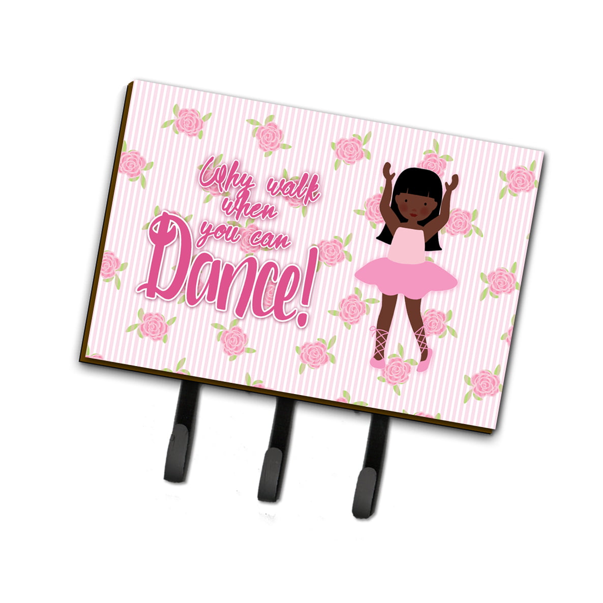 Picture of Carolines Treasures BB5389TH68 Ballet Long Hair African American Leash or Key Holder