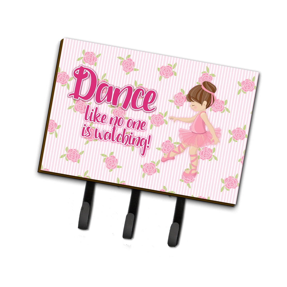 BB5390TH68 Ballet Dance Brunette Leash or Key Holder