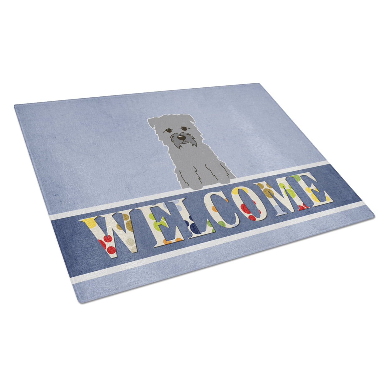 Glen of Imal Grey Welcome Glass Cutting Board - Large