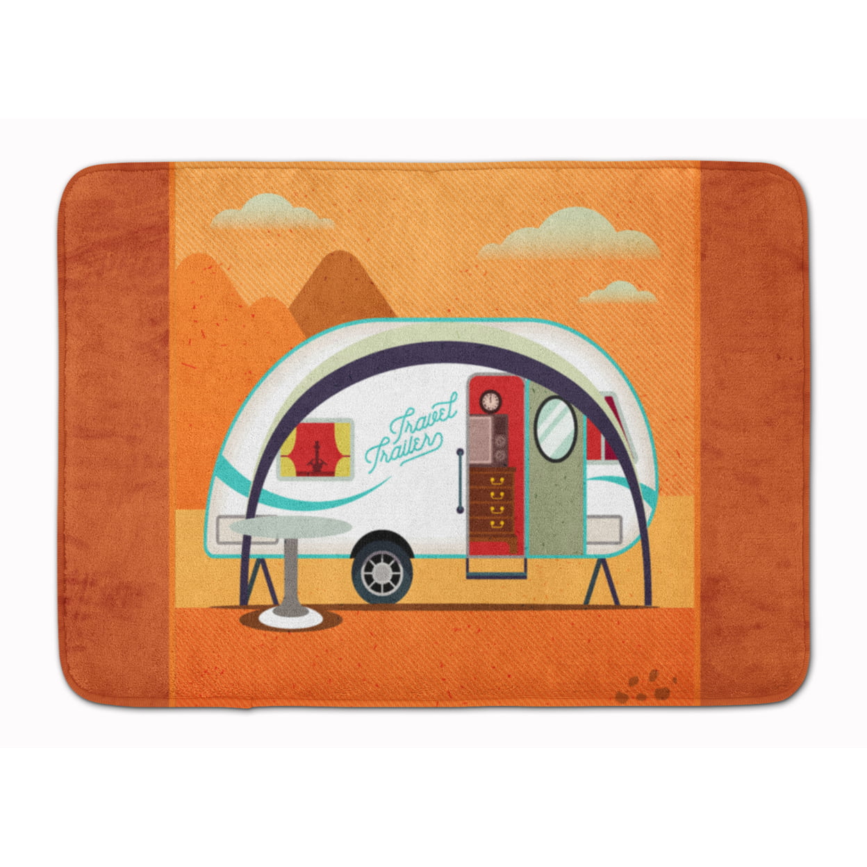 BB5480RUG Greatest Adventure New Camper Machine Washable Memory Foam Mat