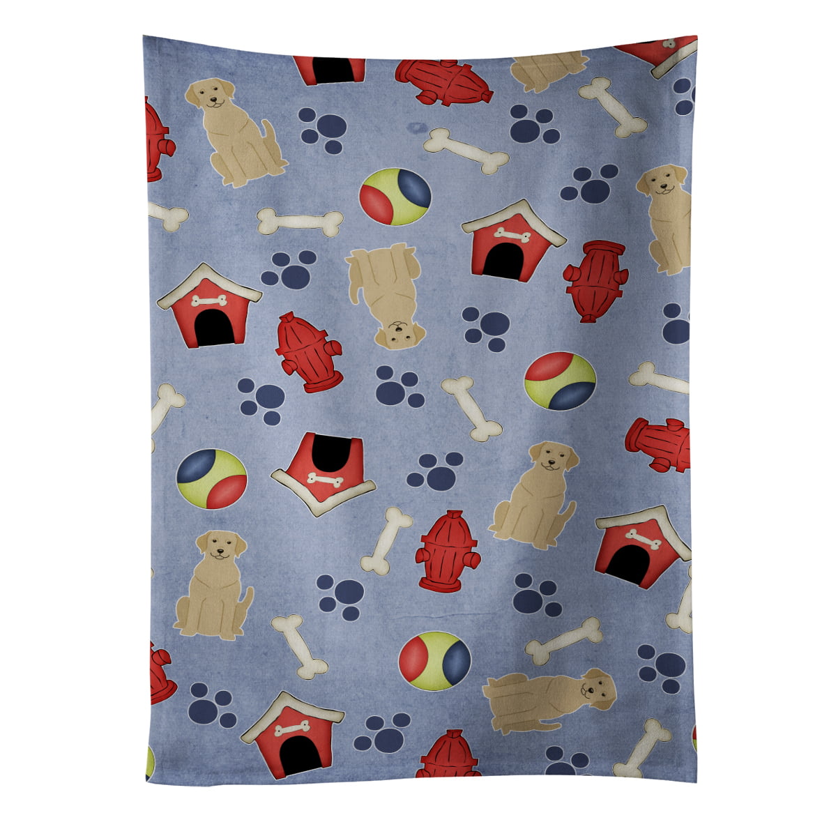 Dog House Collection Yellow Labrador Kitchen Towel