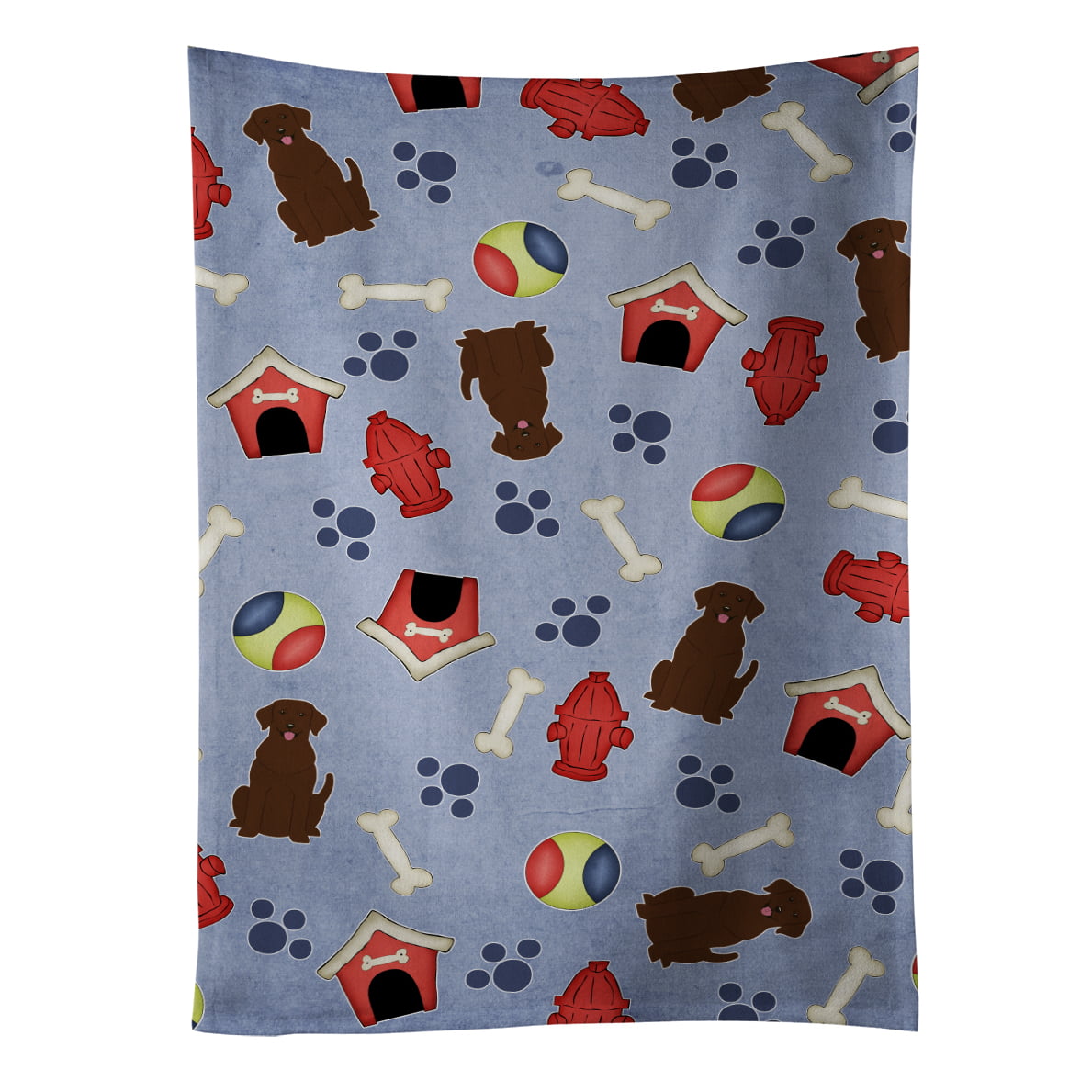 Dog House Collection Chocolate Labrador Kitchen Towel