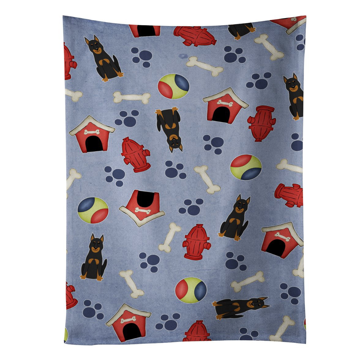 Picture of Carolines Treasures BB2693KTWL Dog House Collection Beauce Shepherd Dog Kitchen Towel