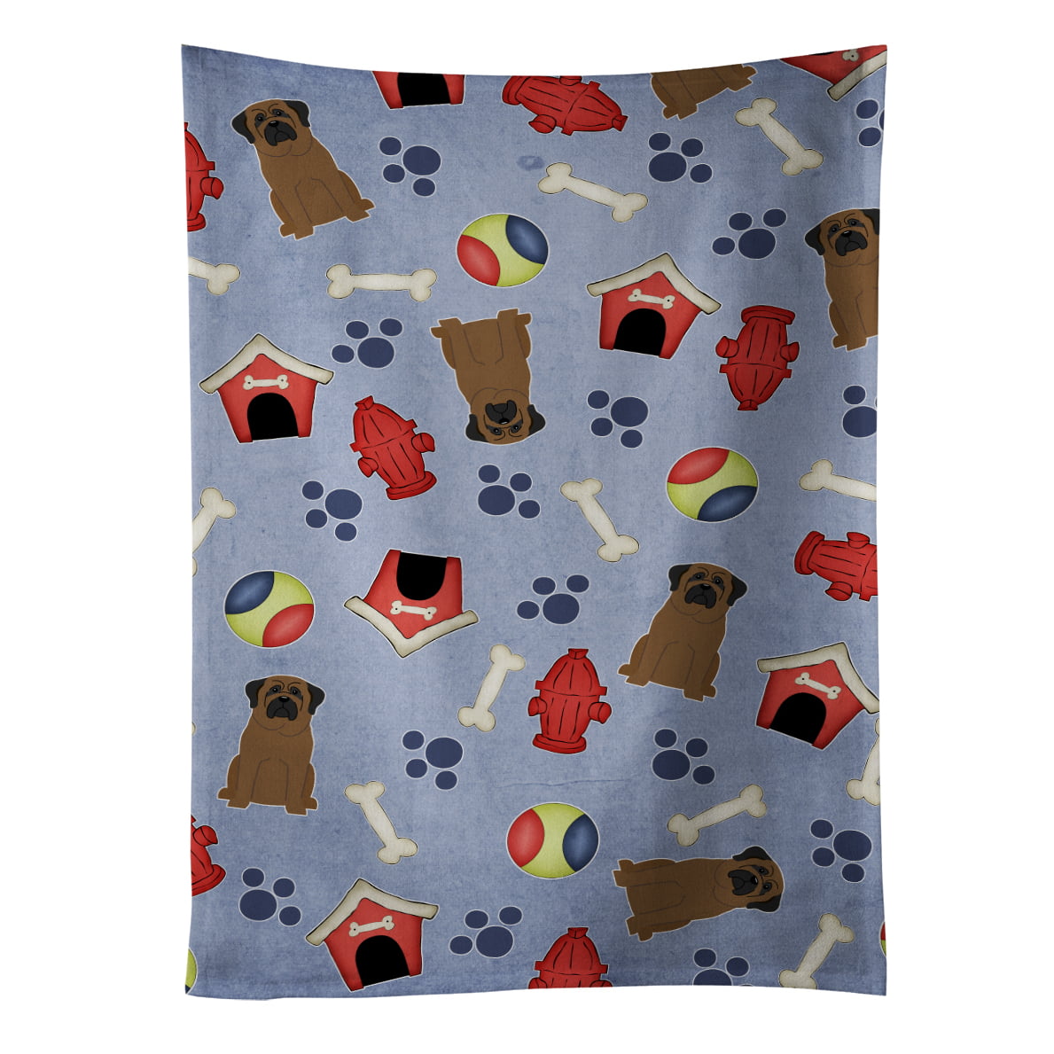 Picture of Carolines Treasures BB2697KTWL Dog House Collection Bullmastiff Kitchen Towel
