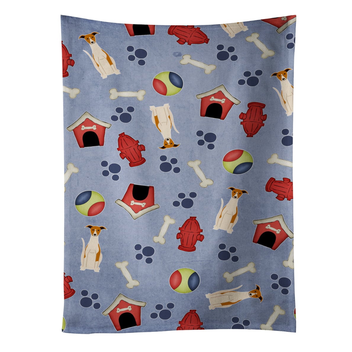 Picture of Carolines Treasures BB2712KTWL Dog House Collection Whippet Kitchen Towel