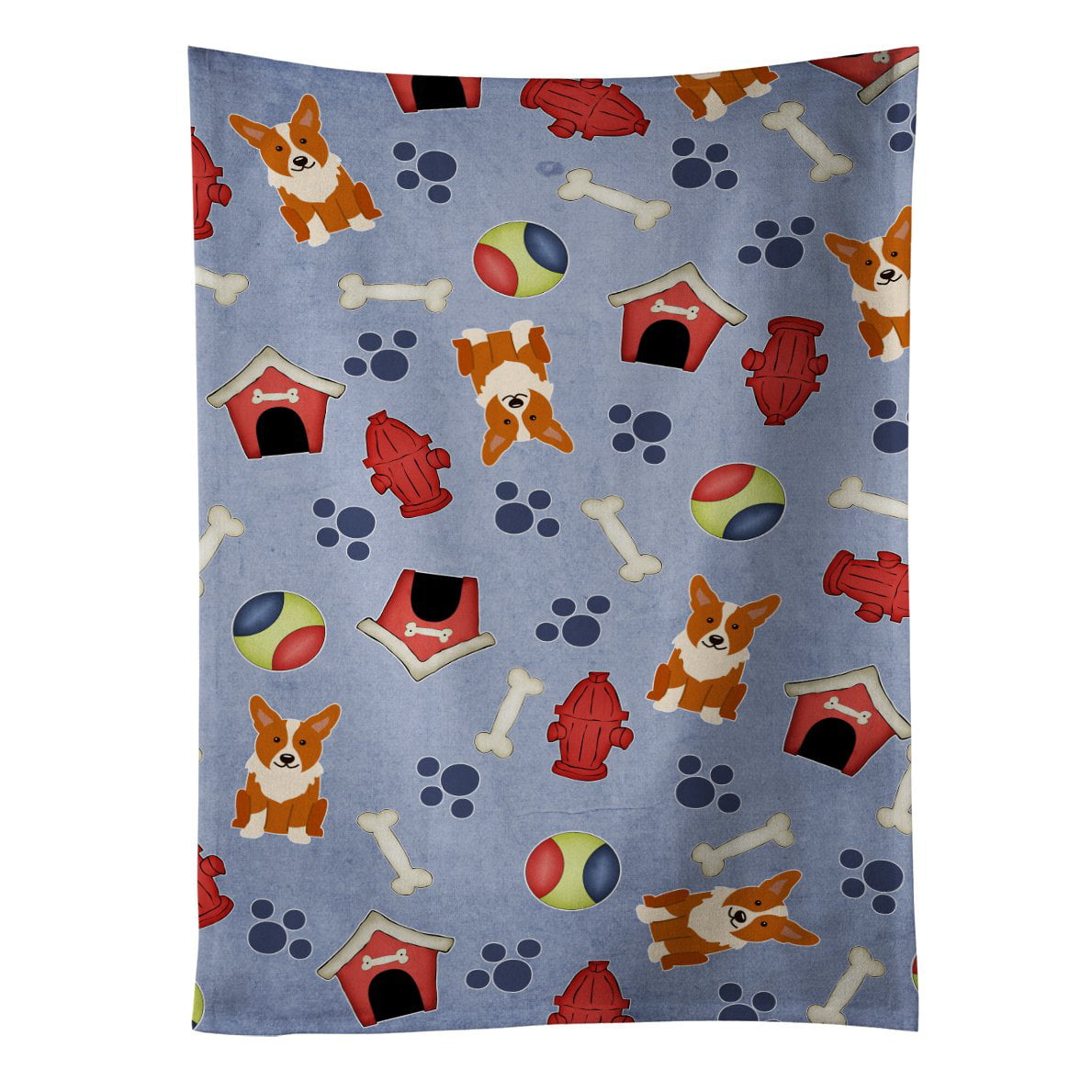 Picture of Carolines Treasures BB2713KTWL Dog House Collection Corgi Kitchen Towel