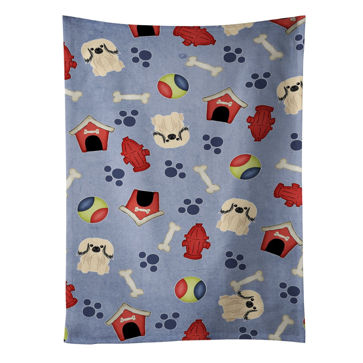 Picture of Carolines Treasures BB2719KTWL Dog House Collection Pekingnese Cream Kitchen Towel