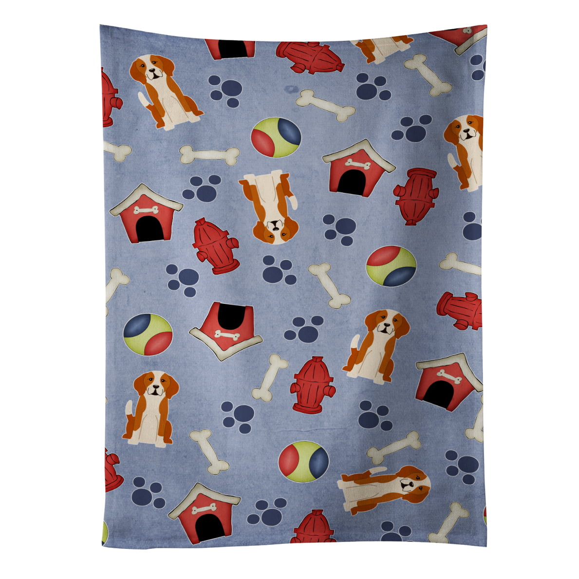 Picture of Carolines Treasures BB2723KTWL Dog House Collection English Foxhound Kitchen Towel