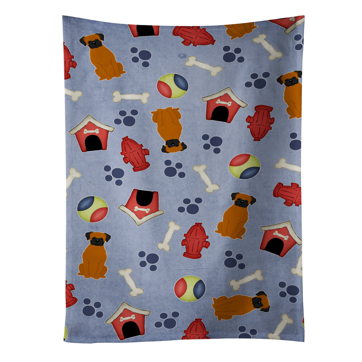 Picture of Carolines Treasures BB2728KTWL Dog House Collection Fawn Boxer Kitchen Towel