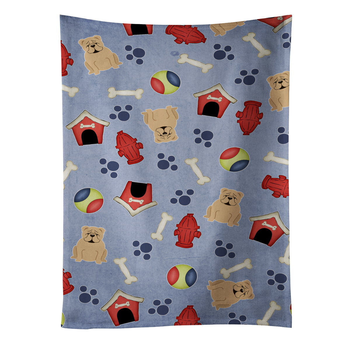 Picture of Carolines Treasures BB2737KTWL Dog House Collection English Bulldog Fawn Kitchen Towel