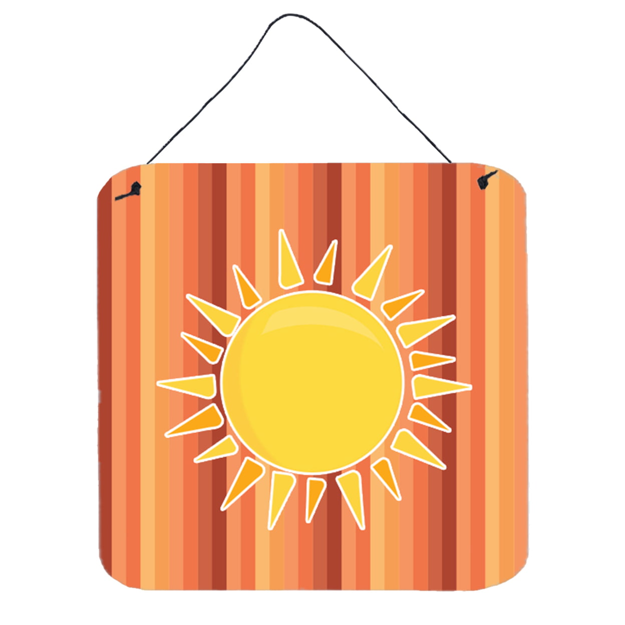 Sun with Stripes Wall or Door Hanging Prints