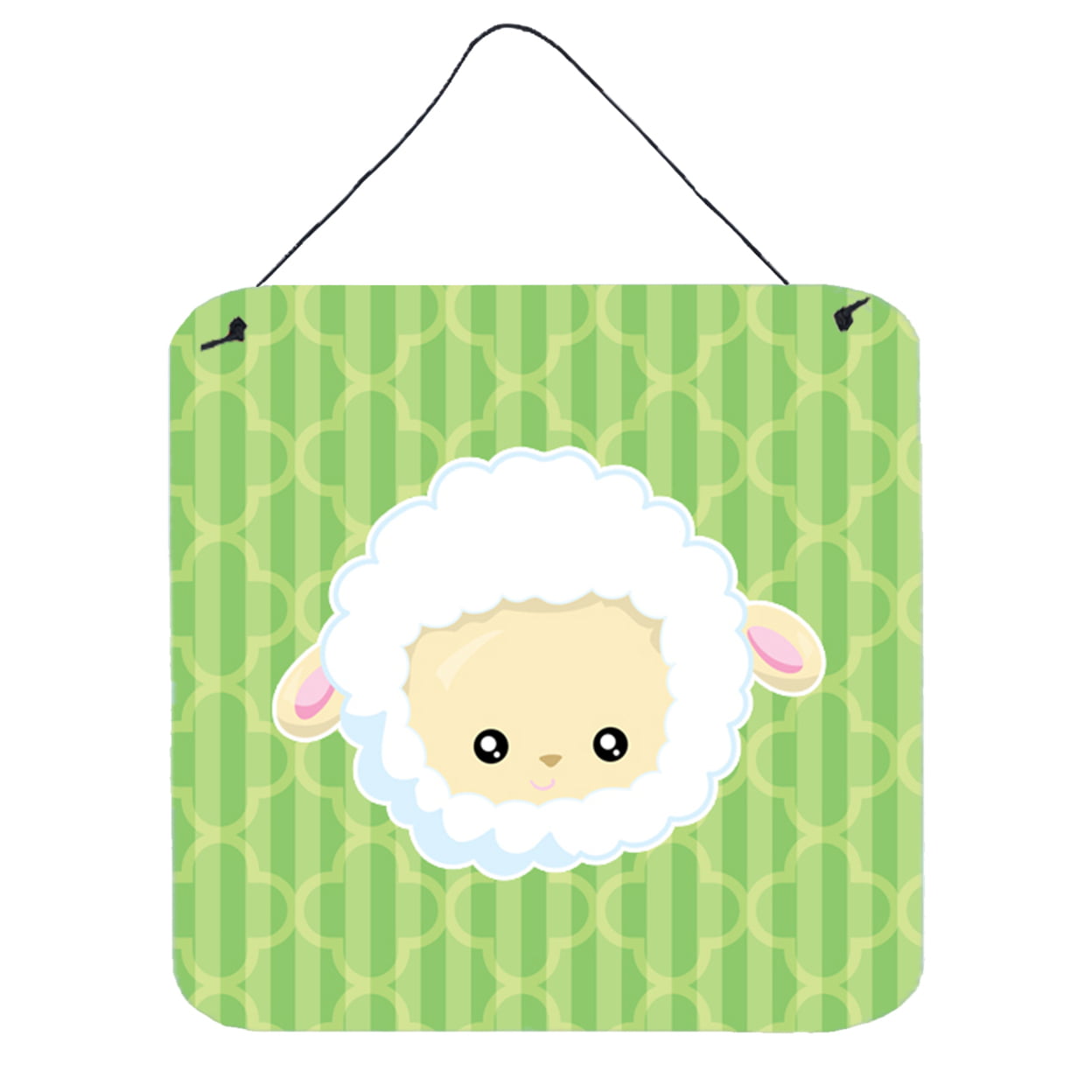 Picture of Carolines Treasures BB6928DS66 Sheep Lamb Face Wall or Door Hanging Prints