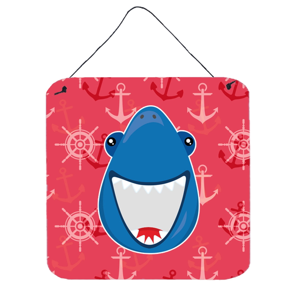 Shark Wide Open Wall or Door Hanging Prints
