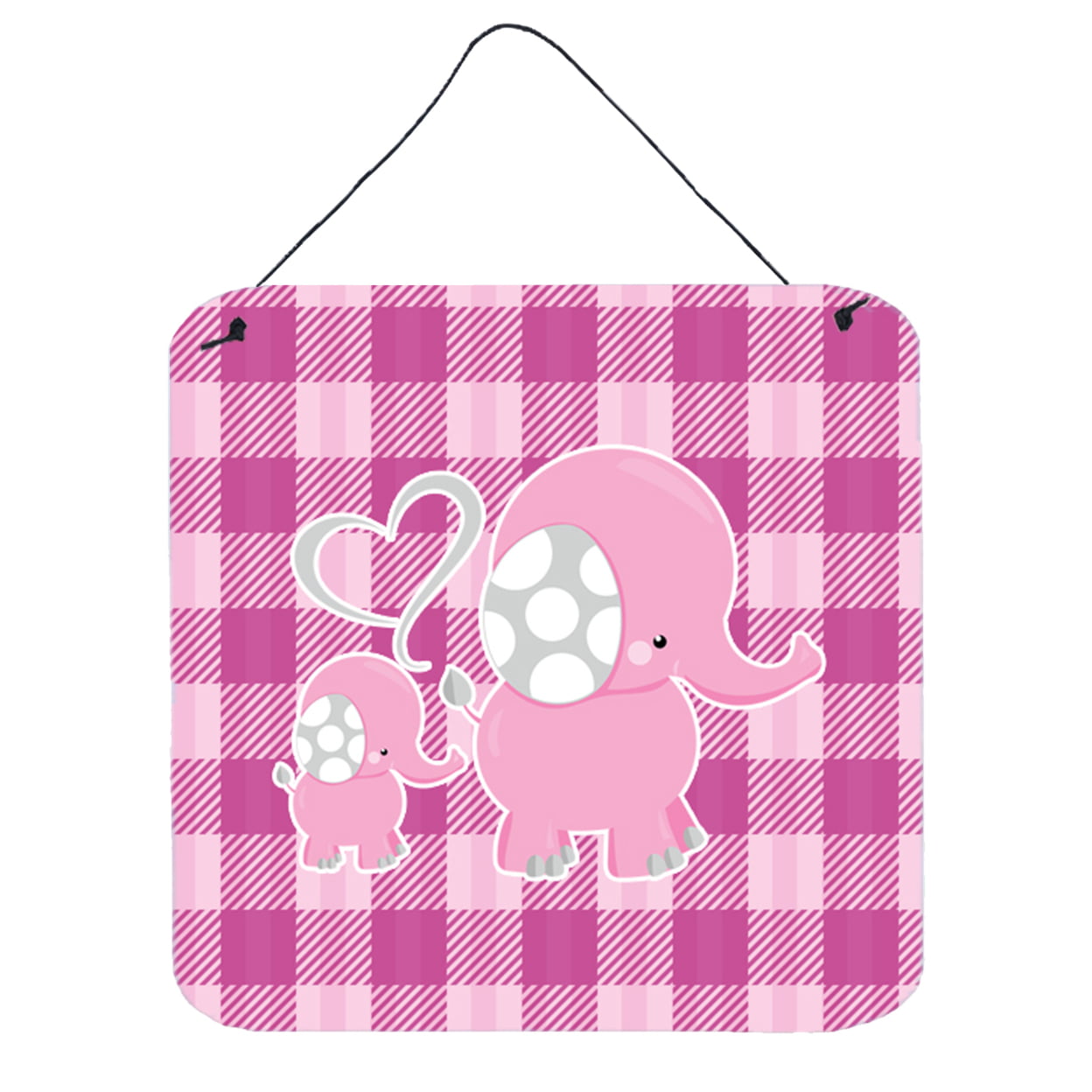 Elephant & Baby Wall or Door Hanging Prints