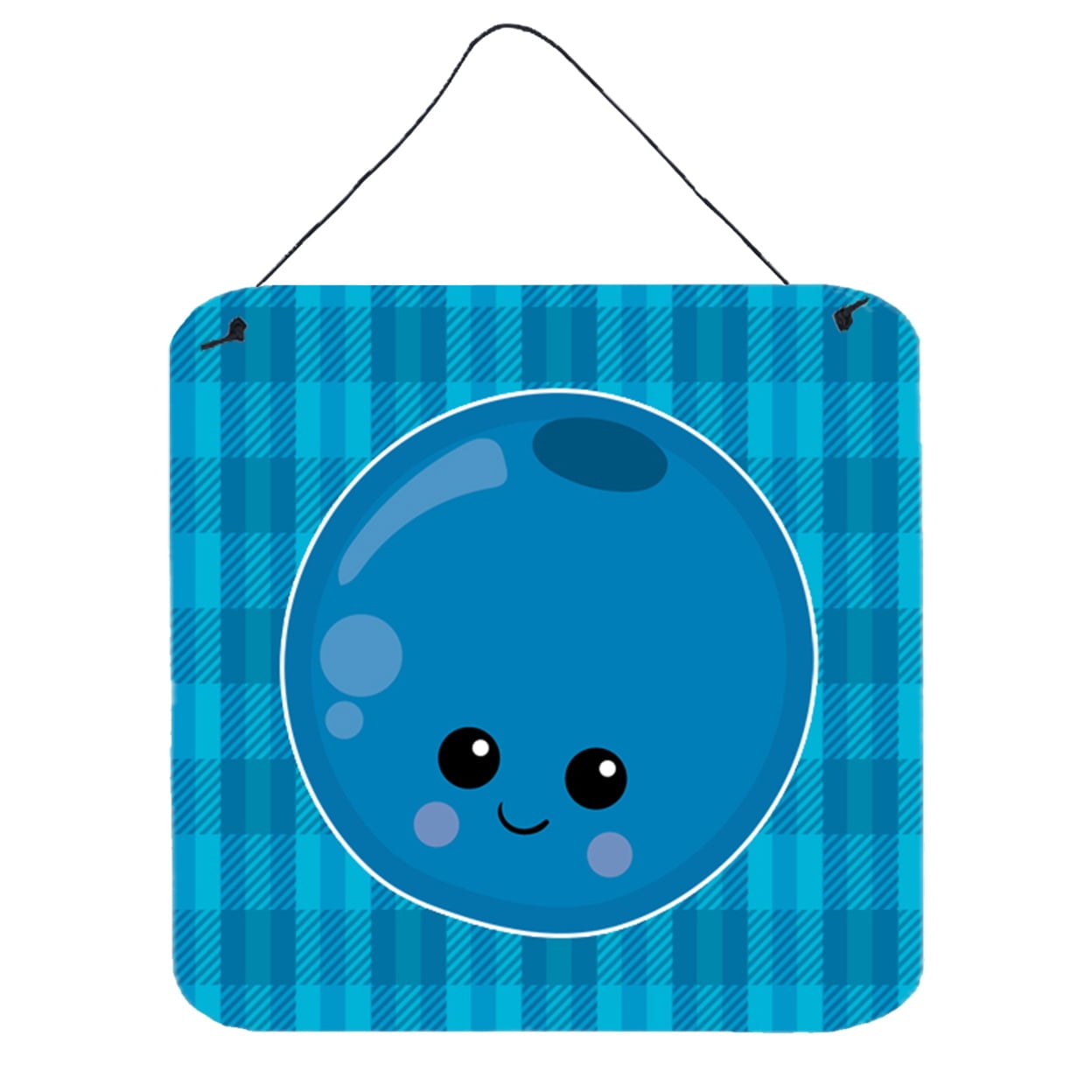Blueberry Face Wall or Door Hanging Prints