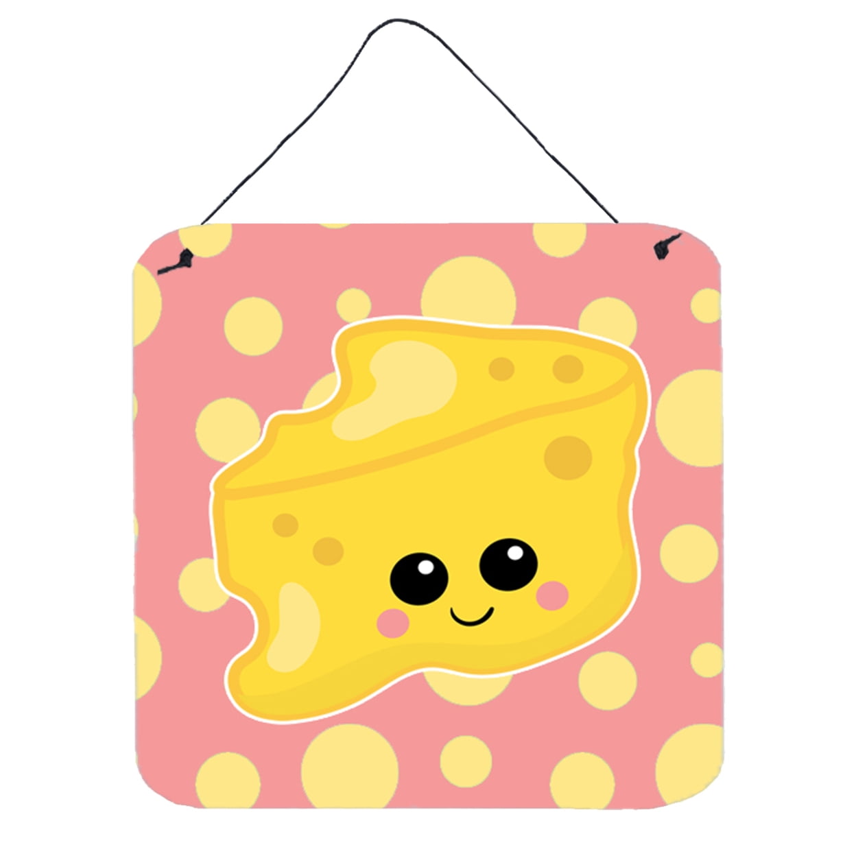 Cheese Head Face Wall or Door Hanging Prints