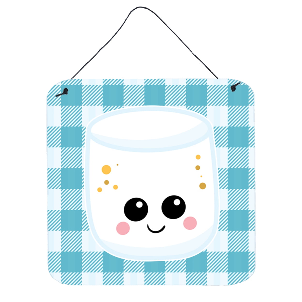 Marshmellow Face Wall or Door Hanging Prints