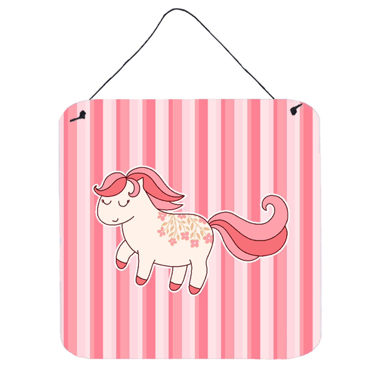 Little Pink Pony Wall or Door Hanging Prints