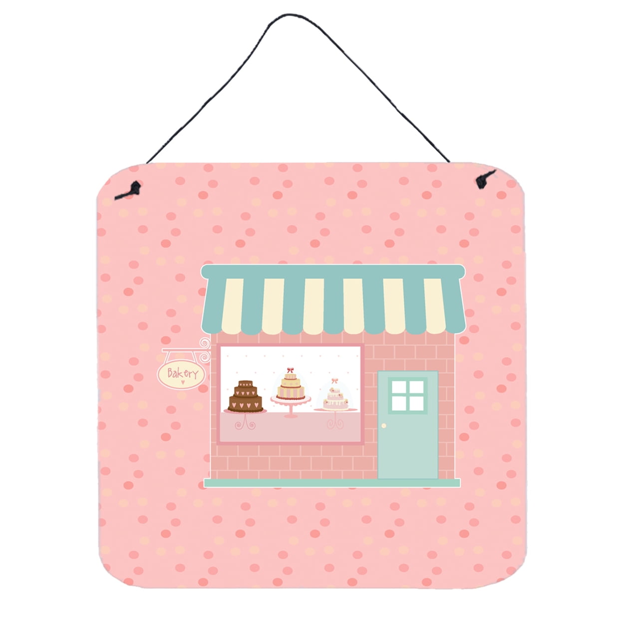 Bake Shoppe Pink Wall or Door Hanging Prints