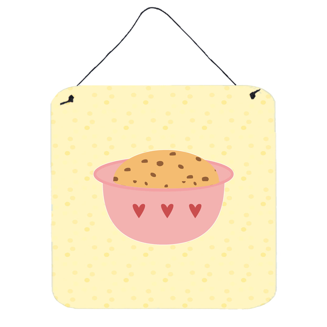 Cookie Dough on Yellow Wall or Door Hanging Prints