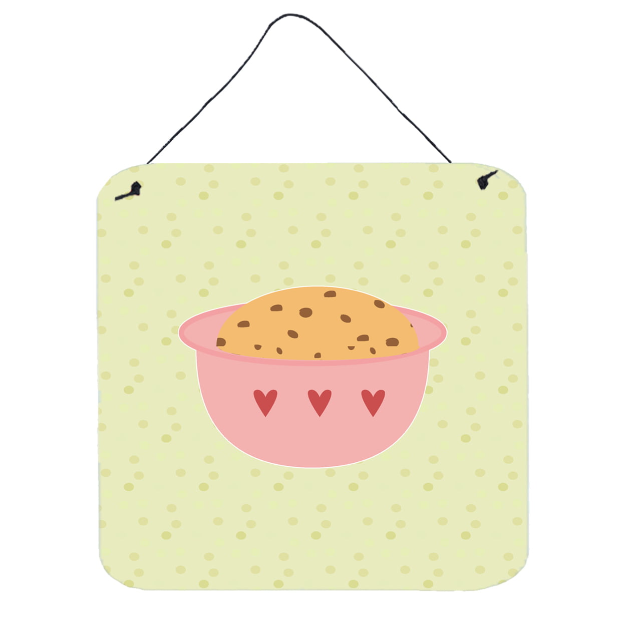 Cookie Dough on Green Wall or Door Hanging Prints