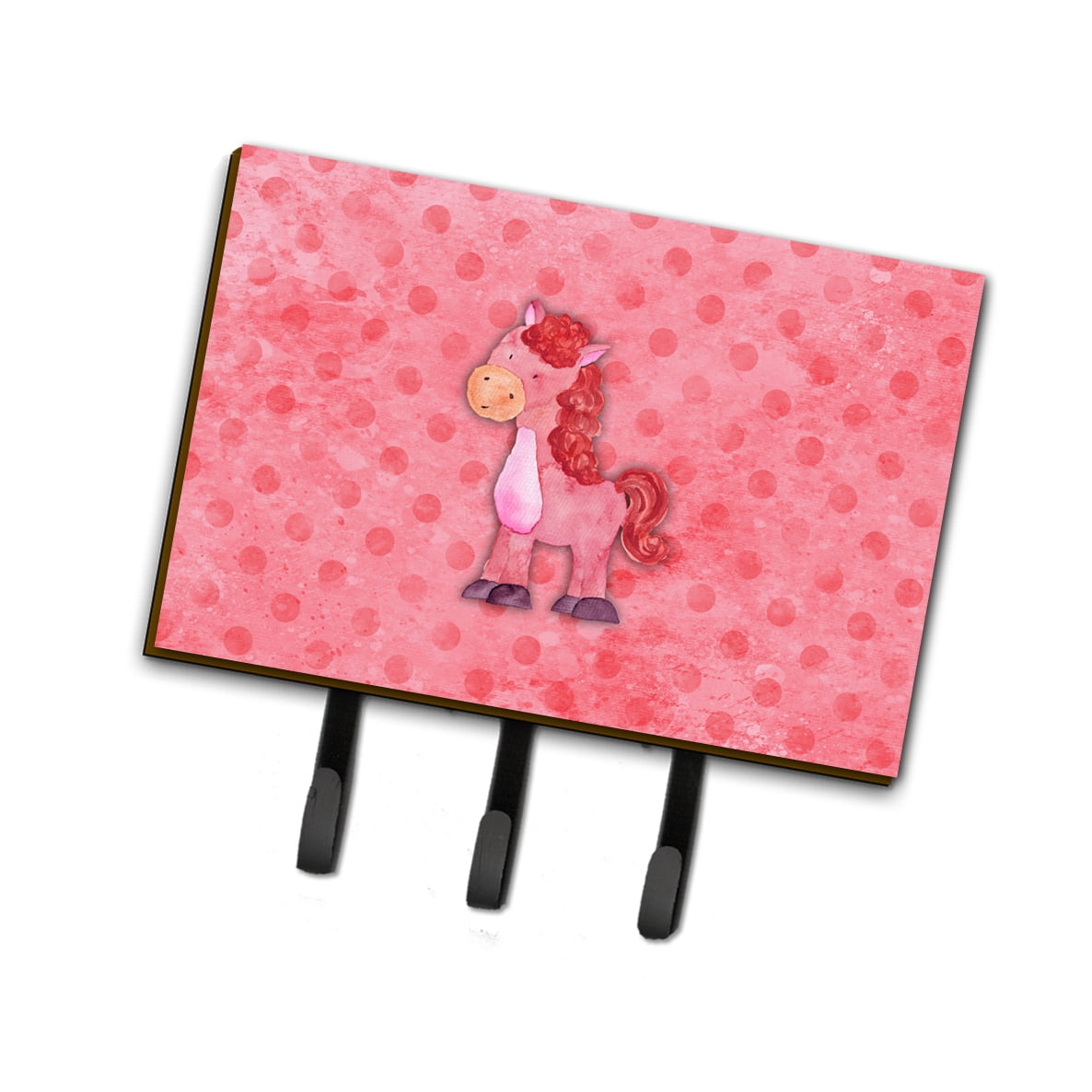 Polkadot Horse Watercolor Leash or Key Holder