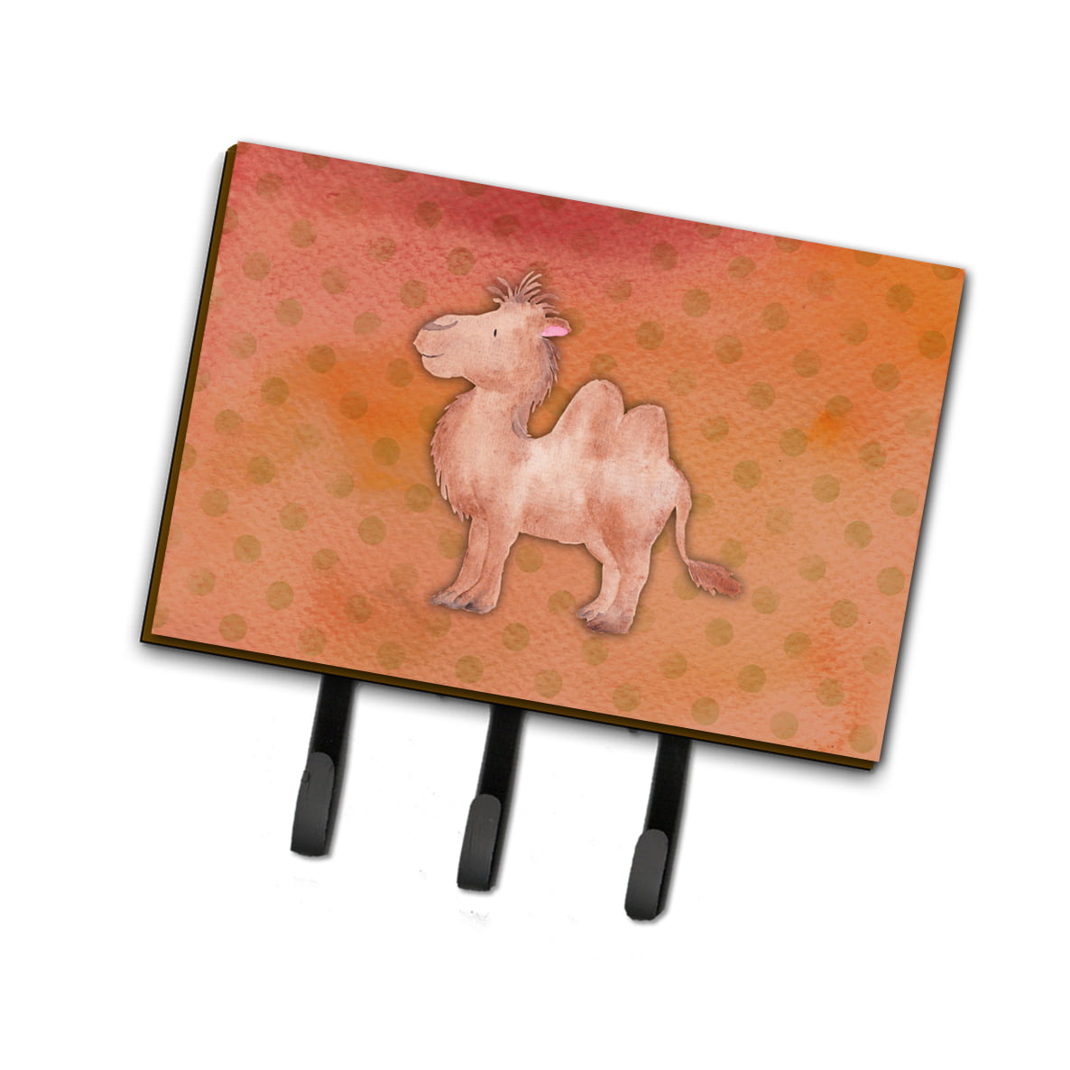 Polkadot Camel Watercolor Leash or Key Holder