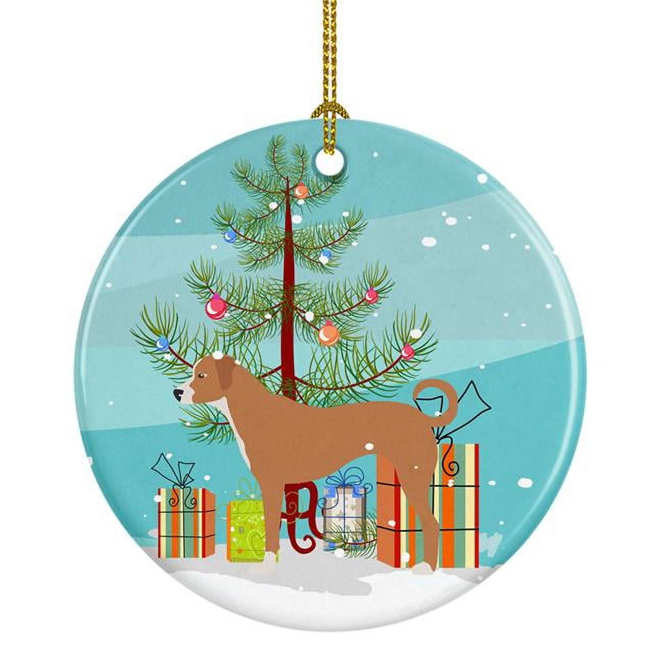 Australian Pinscher Christmas Ceramic Ornament