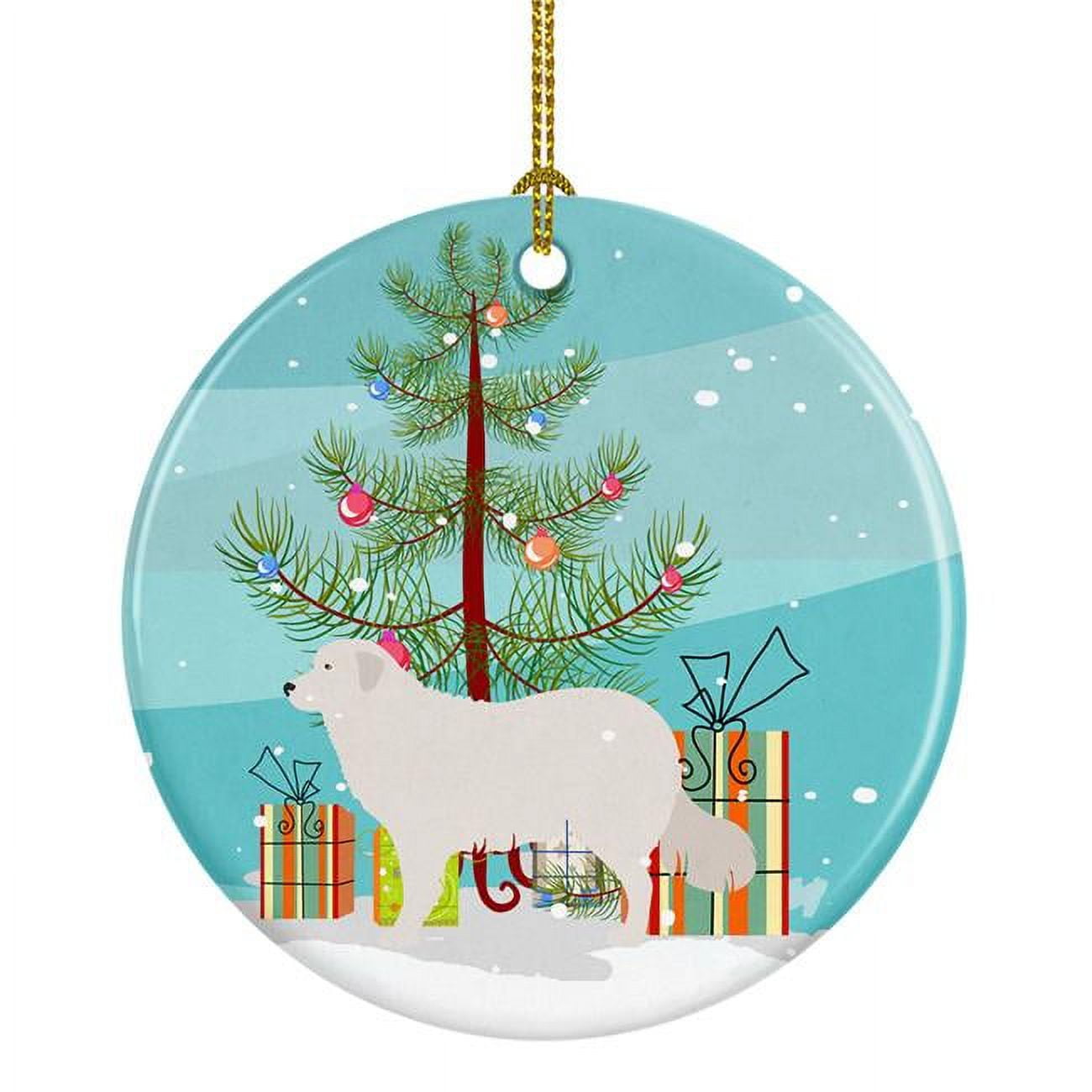 Kuvasz Christmas Ceramic Ornament