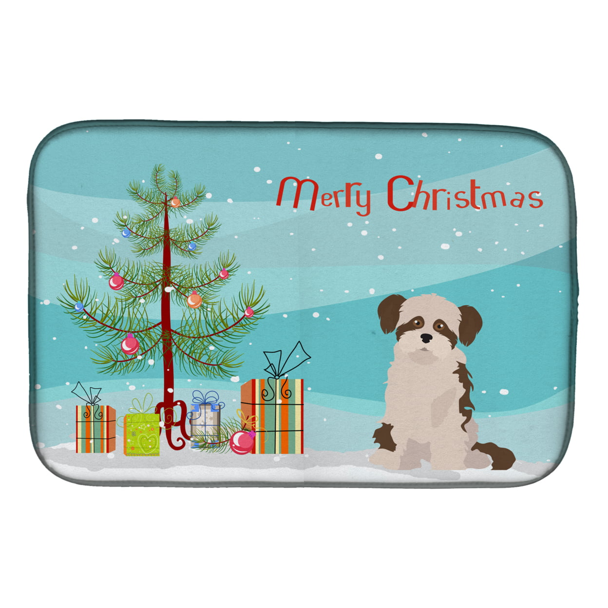 CK3890DDM Shi Chi No.3 Christmas Tree Dish Drying Mat