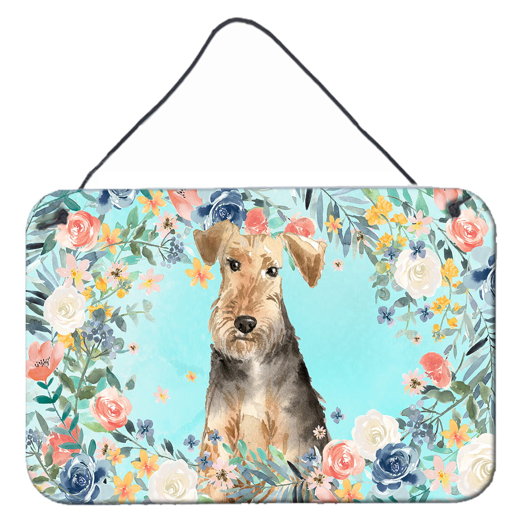 Airedale Terrier Wall or Door Hanging Prints